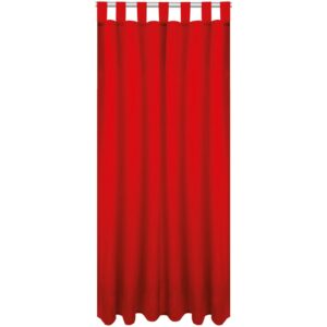 Bestlivings Dekoschal Ellen Schlaufen 140 cm x 225 cm Rot