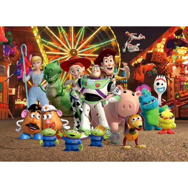 Disney Poster Toy Story Grün Blau und Orange 160 x 110 cm 600677