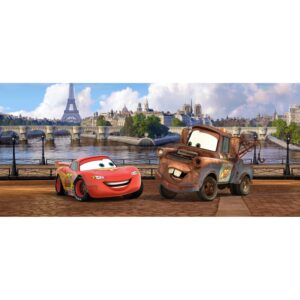 Disney Poster Cars Rot Braun und Blau 202 x 90 cm 600855