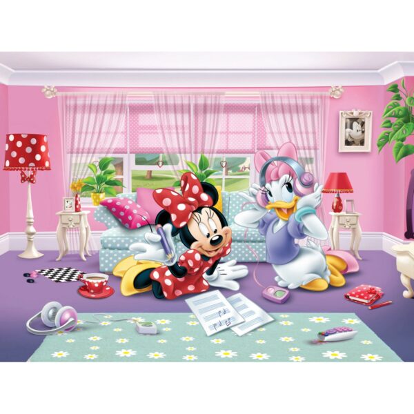 Disney Fototapete Minnie Maus Rosa Rot und Lila 360 x 270 cm 600588