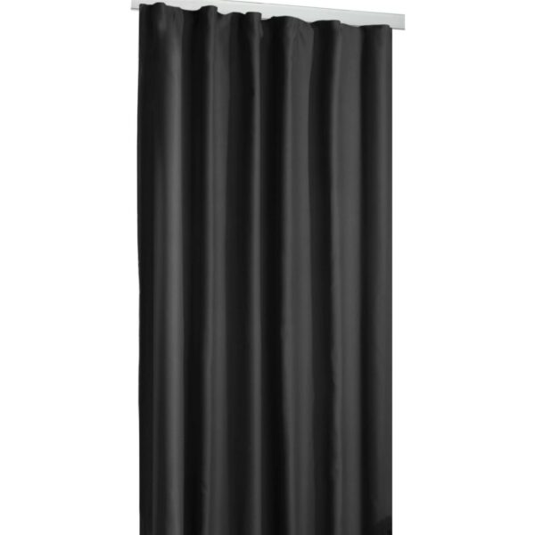 Arsvita Verdunkelungsgardine Universalband Shadow 270 cm x 245 cm Schwarz