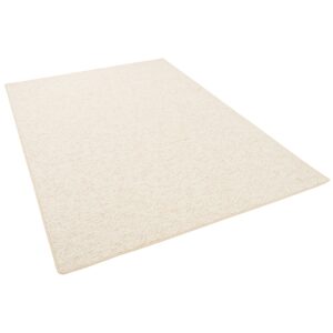 Snapstyle Luxus Woll-Optik Berber Juna Meliert Beige 100x100cm