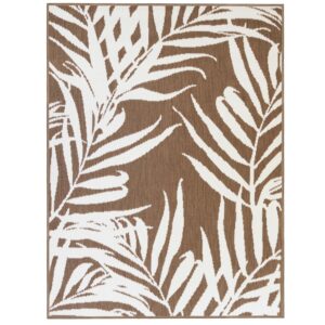 Primaflor In- und Outdoorteppich Reverso Palm Tree Braun 200x280cm