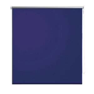 vidaXL Verdunkelungsrollo Verdunklungsrollo 100 x 175 cm Blau