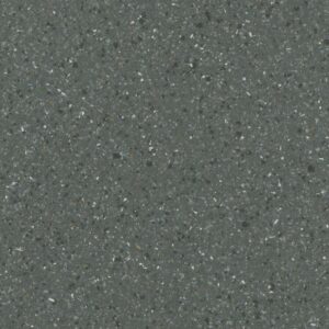 BRICOFLOR PVC Bodenbelag Meterware Steinoptik Anthrazit Vinylboden Terrazzo 300cm x 350cm