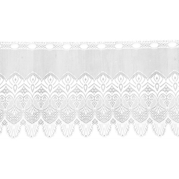 Arsvita Bistrogardine mit Stangendurchzug Jacquard 160 cm x 45 cm Clara