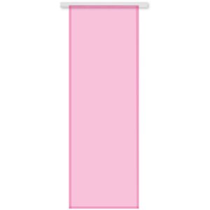 Bestgoodies Flächenvorhang Skylight Pink Ohne Technik 60 cm x 245 cm