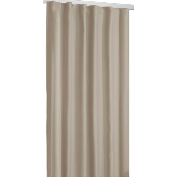 Arsvita Verdunkelungsgardine Universalband Shadow 135 cm x 175 cm Beige