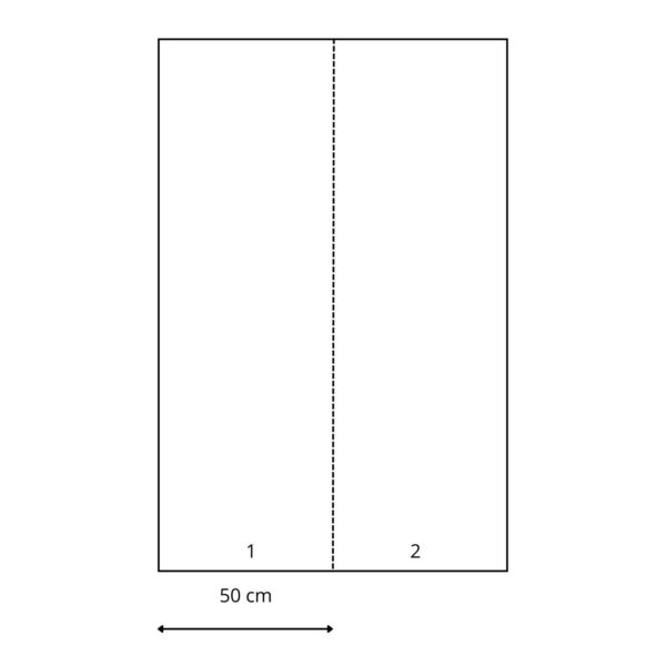 ESTAhome Fototapete Halbhohe Wandverkleidung Terrakotta 100 x 279 cm 159235