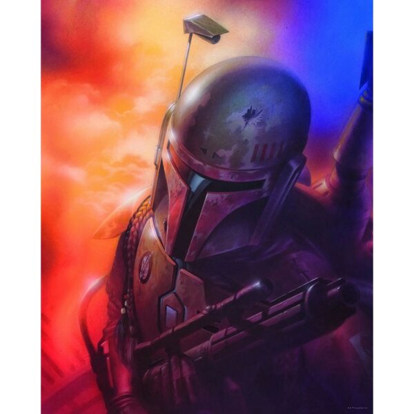 Disney Poster Star Wars Mandalorian Multicolor 40 x 50 cm 611676