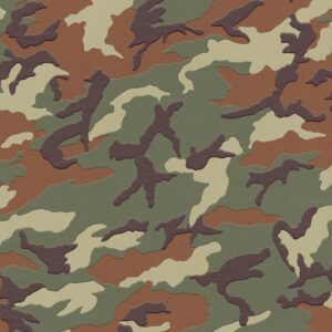 Bricoflor Camouflage Tapete in Tarnfarben Coole Vliestapete für Jungenzimmer Vlies Wandtapete in Olivgrün Braun Ideal für Teenager