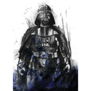 Disney Fototapete Star Wars Vader Antrazitgrau und Blau 200 x 280 cm 612074