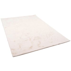 Pergamon Luxus Super Soft Fellteppich Plush Creme 90x160cm