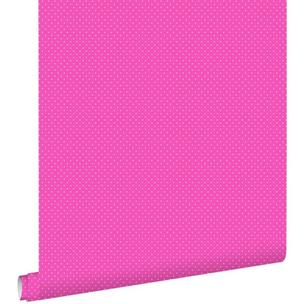 ESTAhome Tapete Feine Punkte Rosa 53 cm x 10