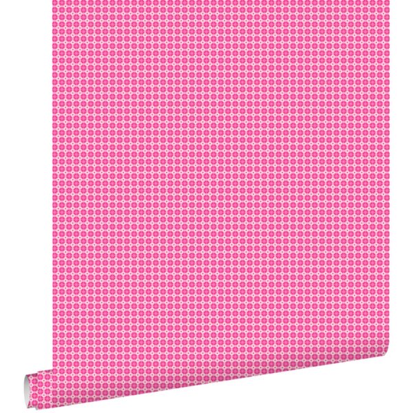 ESTAhome Tapete Kleine Punkte Rosa 53 cm x 10