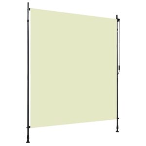 vidaXL Außenrollo 200 x 270 cm Creme