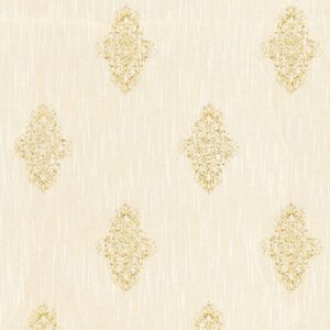 Tadessi Tapete Barock Gioele M1 No 2262 Vliestapete Creme Gold Ornament Barocktapete