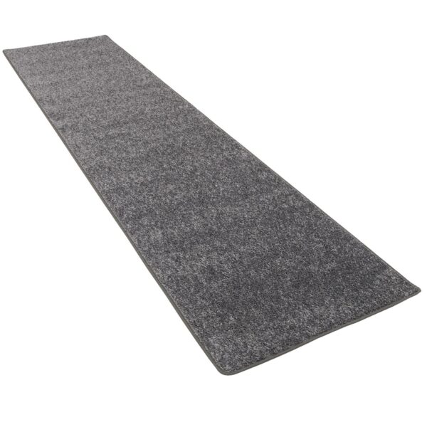 Snapstyle Hochflor Langflor Teppich Läufer Cottage Grau 100x200cm