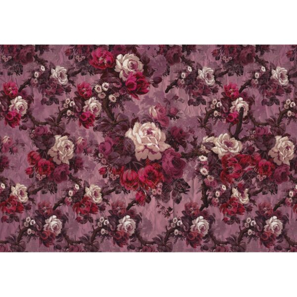 Sanders & Sanders Fototapete Blumen Rosa und Violett 400 x 280 cm 611869