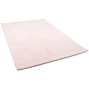 Pergamon Luxus Super Soft Fellteppich Plush Rosa 140x180cm