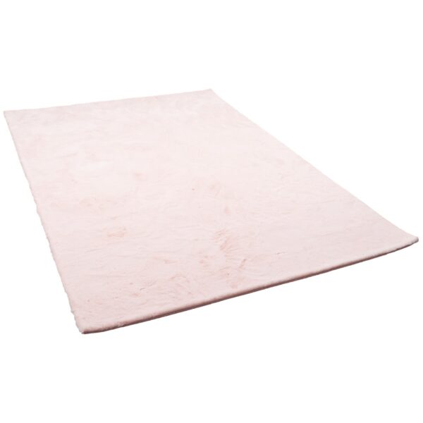 Pergamon Luxus Super Soft Fellteppich Plush Rosa 140x180cm