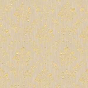 Tadessi Tapete Barock Gioele M1 No 2191 Vliestapete Beige Gold Ornament Barocktapete