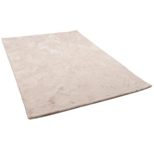 Pergamon Luxus Super Soft Fellteppich Plush Beige 120x170cm