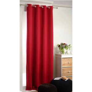 Bestlivings Verdunkelungsgardine mit Ösen Rot 270 cm x 245 cm