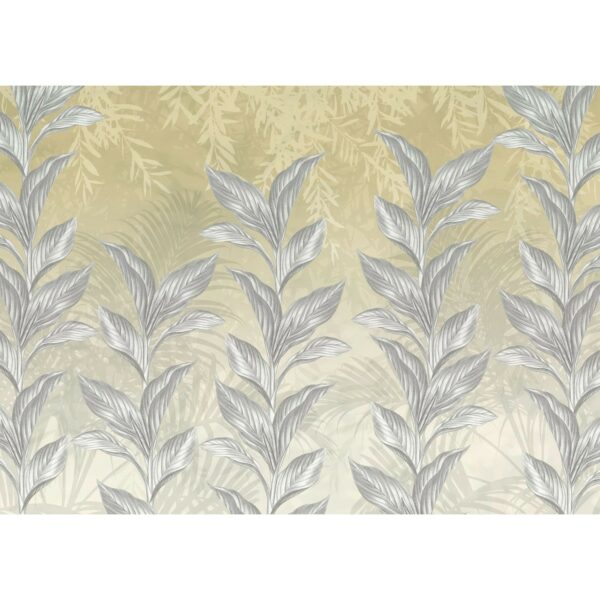 Komar Fototapete Spring Frost Grau und Beige 350 x 250 cm 610021