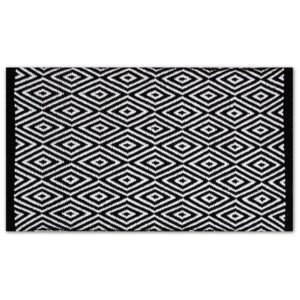 ProHome Teppiche Black & White 60 x 90 cm Diamond