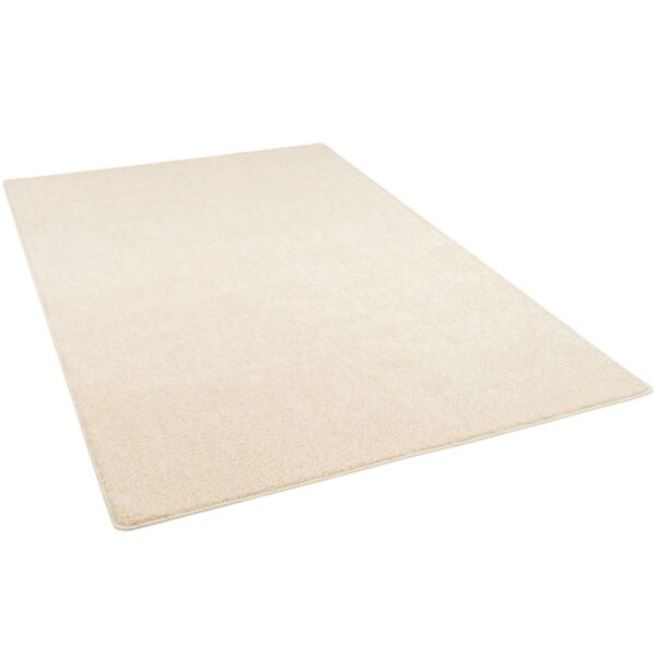 Snapstyle Hochflor Velours Teppich Mona Creme 100x300cm