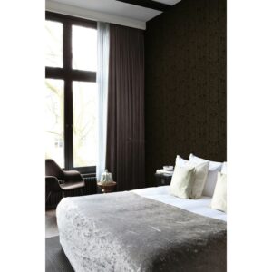 Origin Wallcoverings Tapete Ornamente Schwarz 53 cm x 10