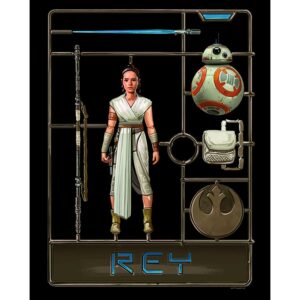 Disney Poster Star Wars Rey Braun 40 x 50 cm 611690