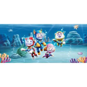 Sanders & Sanders Poster Paw Patrol Blau 1.7 x 0.75 m 601277