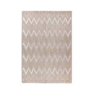 MeGusta Kurzflor Teppich Modern Beige 120x170 cm Carmen