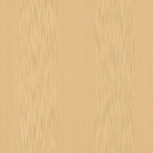 Bricoflor Gestreifte Tapete Beige Gold Elegante Textil Streifentapete für Esszimmer und Schlafzimmer Vlies Textiltapete mit Blockstreifen Edel