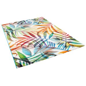 Pergamon Designer Teppich Faro Tropical Bunte Zweige Bunt 200x290cm