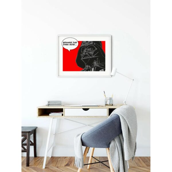 Disney Poster Star Wars Vader Rot und Schwarz 50 x 40 cm 610246