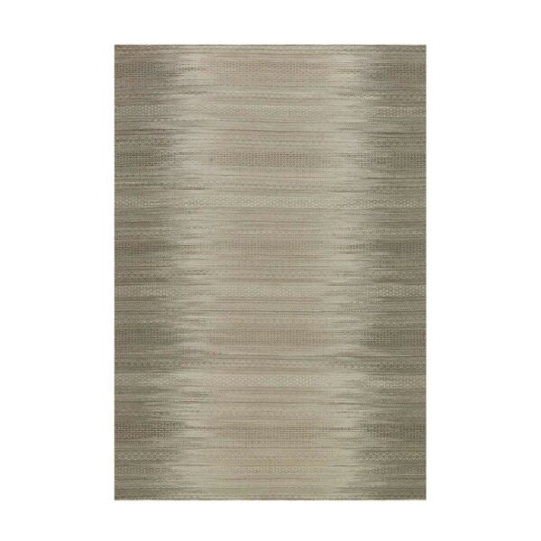 MeGusta Flachflor Teppich Retro Taupe Wolle 170x240 cm Graciela