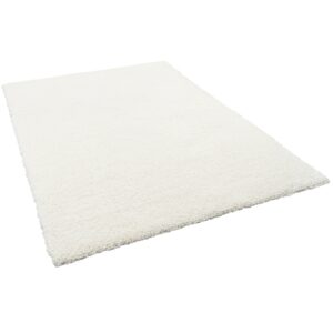 Snapstyle Luxus Hochflor Shaggy Teppich Dream Creme 80x200cm