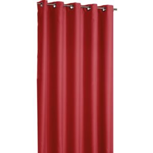 Arsvita Verdunkelungsgardine Ösen Shadow 135 cm x 175 cm Rot