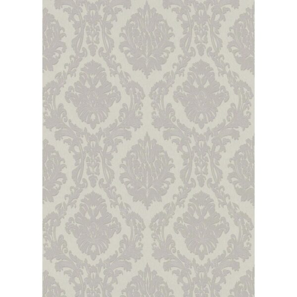 Bricoflor Taupe Ornament Vliestapete