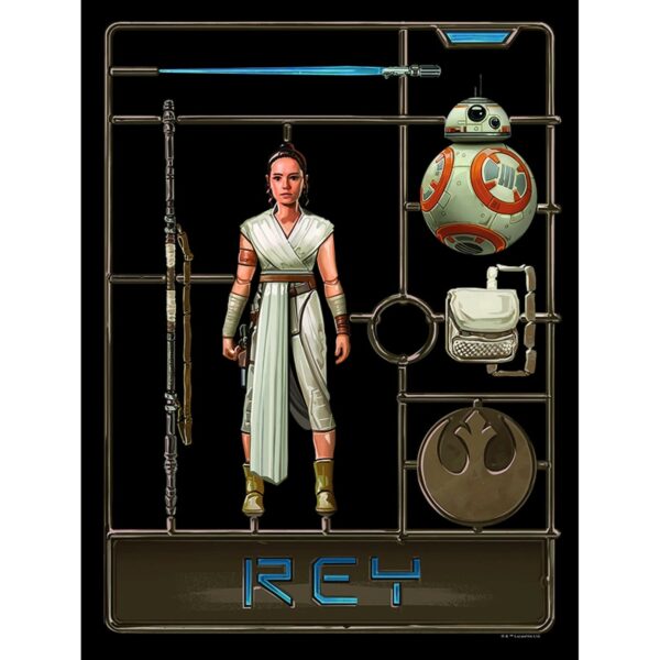 Disney Poster Star Wars Rey Braun 30 x 40 cm 611689