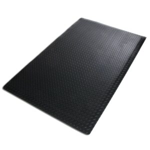 KARAT Anti-Ermüdungsmatte Heavy-Duty Diamond 60 x 90 cm Schwarz