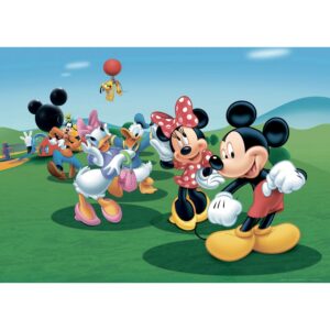 Disney 0 Micky Maus Donald Duck & Goofy Grün Blau und Rot 1