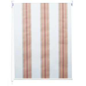 MCW Rollo D52 Blickdicht 40x160cm Weiß/rot/beige