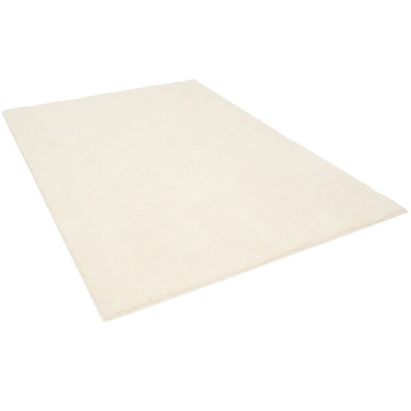 Pergamon Luxus Super Soft Hochflor Langflor Teppich Silky Creme 160x230cm