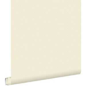 ESTAhome Tapete Feine Punkte Crême-Beige und Silber 53 cm x 10