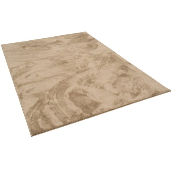 Pergamon Luxus Super Soft Hochflor Langflor Teppich Melia Taupe 80x150cm