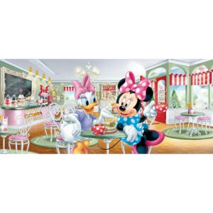 Disney Poster Minnie Maus & Daisy Duck Rosa Lila und Grün 202 x 90 cm 600878